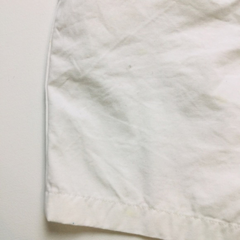 Croft & Barrow Men’s White Flat Shorts Size 34 - Picture 8 of 8